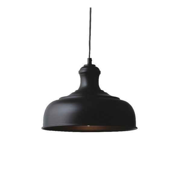 ACA LIGHTING NETTO BLACK BLACK BLACK F28CM 1XE27 ACA-KS2037P1BK