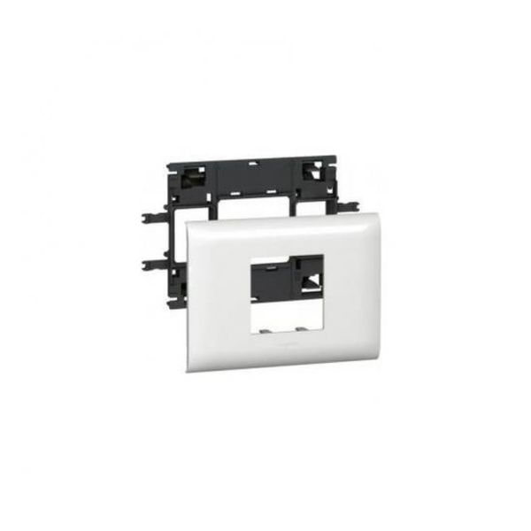 LEGRAND - КЛИП-РАМКА 2МОД ЗА 85ММ КАПАК DLP БЯЛА 10992