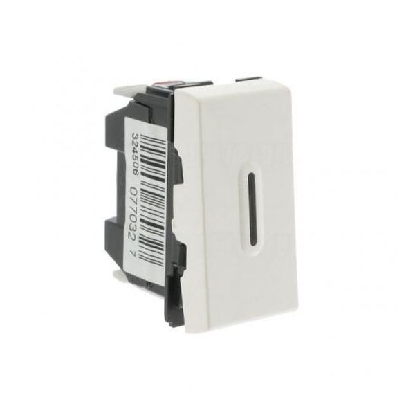 LEGRAND - ДЕВИАТОРЕН КЛЮЧ С ИНДИКАЦИЯ 1 МОД. MOSAIC БЯЛ 177002