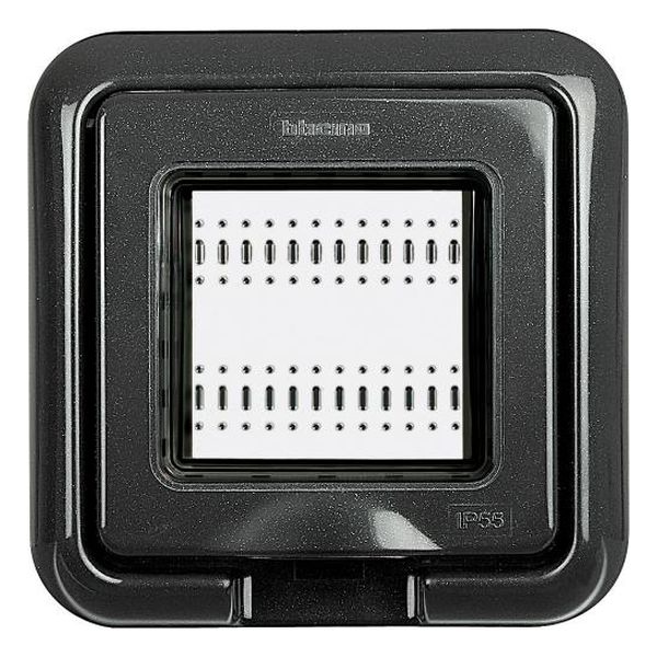 BTICINO - 24602L РАМКА 2М ANTHRACITE IP55 LIVINGLIGHT