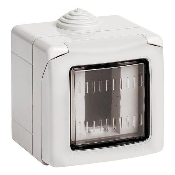 BTICINO - 27501 КУТИЯ ЗА ОТКРИТ МОНТАЖ IP55, 1М, CLASSIA, БЯЛ