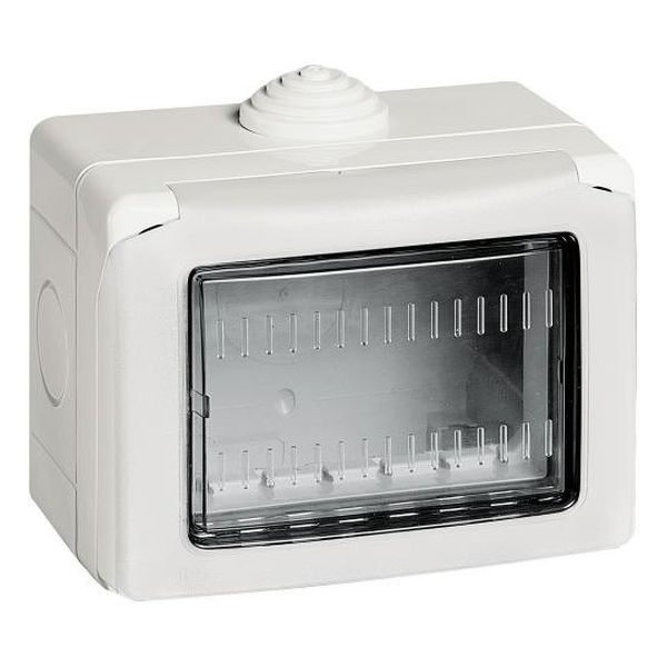 BTICINO - 27503 КУТИЯ ЗА ОТКРИТ МОНТАЖ IP55, 3М, CLASSIA, БЯЛ