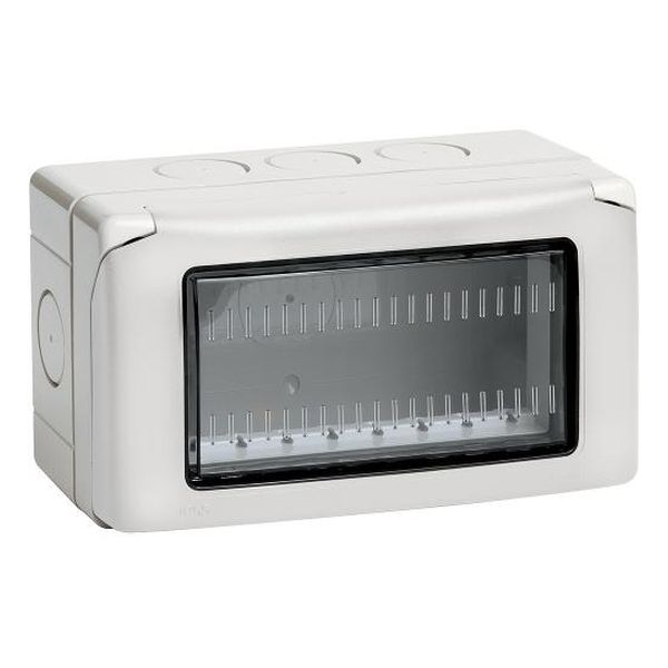 BTICINO - 27504 КУТИЯ ЗА ОТКРИТ МОНТАЖ IP55, 4М, CLASSIA, БЯЛ