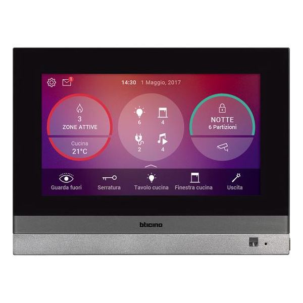 BTICINO - СЕНЗОРЕН ДИСПЛЕЙ ЗА СИСТЕМАТА MYHOME_UP 3488