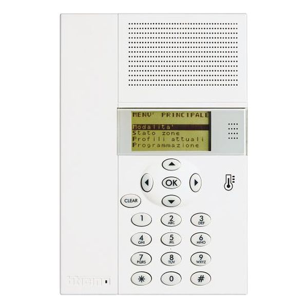 BTICINO - 3550 ЦЕНТРАЛА ЗА УПРАВЛЕНИЕ И ИЗМЕРВАНЕ НА ТЕМПЕРАТУРА ДО 99 ЗОНИ