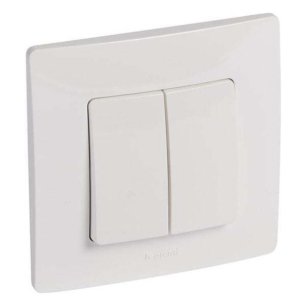 СЕРИЕН КЛЮЧ 10А В БЛИСТЕР ЦВЯТ БЯЛ NILOE LEGRAND