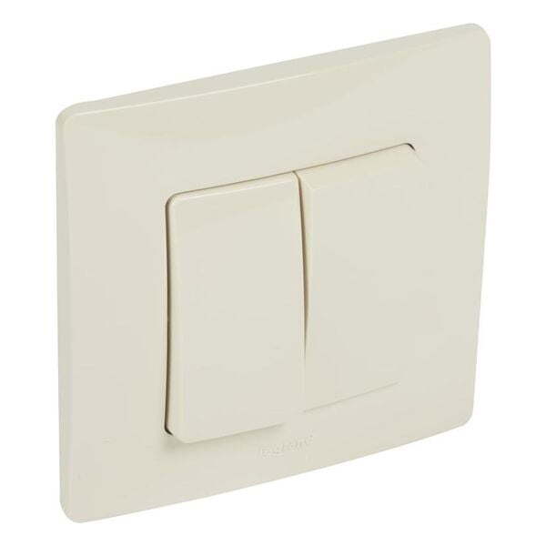 СЕРИЕН КЛЮЧ 10А В БЛИСТЕР ЦВЯТ КРЕМ NILOE LEGRAND