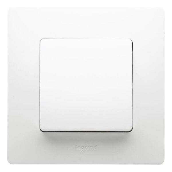 ДЕВИАТОРЕН КЛЮЧ 10А В БЛИСТЕР ЦВЯТ БЯЛ NILOE LEGRAND