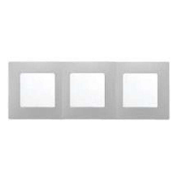 LEGRAND - ТРОЙНА РАМКА NILOE 397043 АЛУМИНИЙ