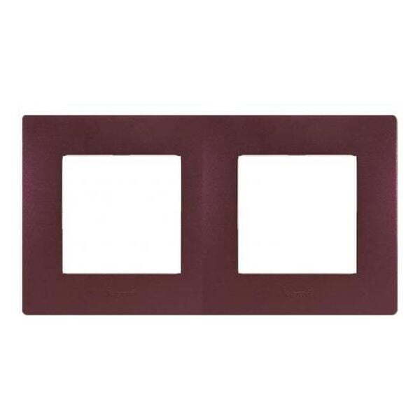 LEGRAND - ДВОЙНА РАМКА NILOE 397082 ЛИЛАВ