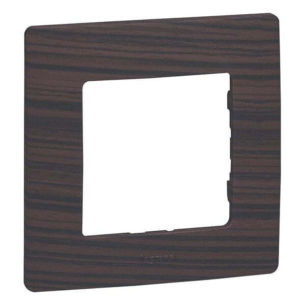 LEGRAND - ЕДИНИЧНА РАМКА NILOE 397091 ТЪМНО ДЪРВО