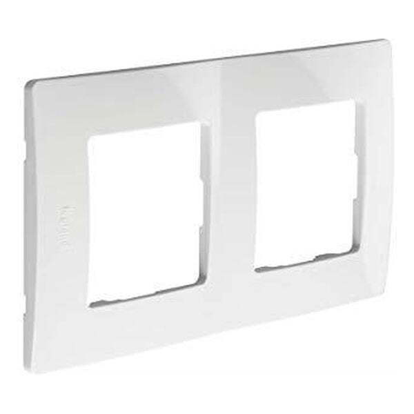 РАМКА 2Х ЦВЯТ БЯЛ В БЛИСТЕР NILOE LEGRAND LEGRAND