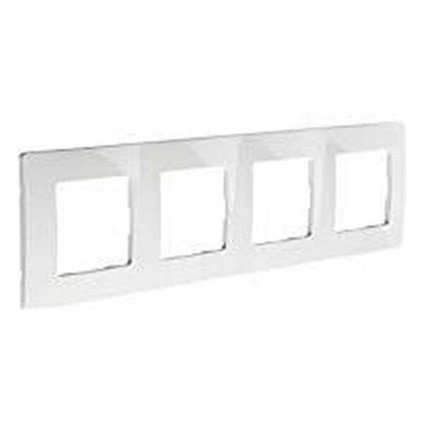РАМКА 4Х ЦВЯТ БЯЛ В БЛИСТЕР NILOE LEGRAND