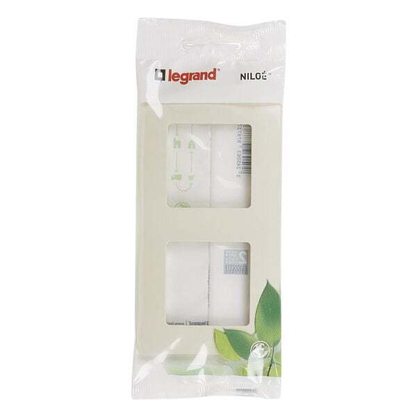 РАМКА 2Х ЦВЯТ КРЕМ В БЛИСТЕР NILOE LEGRAND