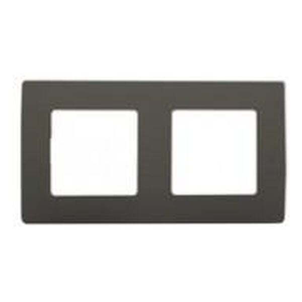 РАМКА 2Х ЦВЯТ КАФЕ В БЛИСТЕР NILOE LEGRAND