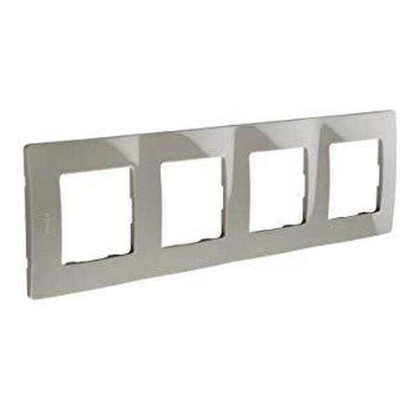 РАМКА 4Х ЦВЯТ КАФЕ В БЛИСТЕР NILOE LEGRAND