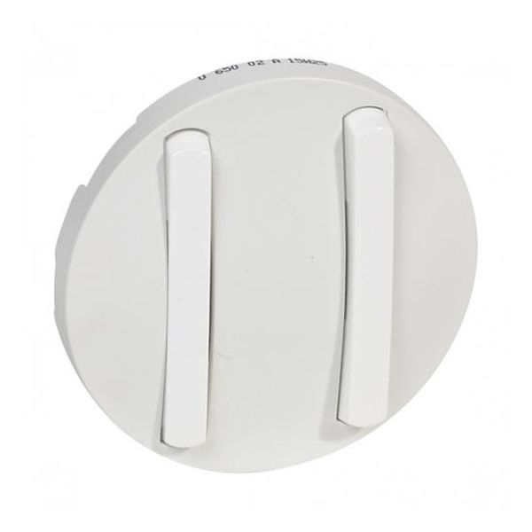 LEGRAND - ЛИЦЕВ ПАНЕЛ ЗА СЕРИЕН КЛЮЧ CELIANE 65002 БЯЛ