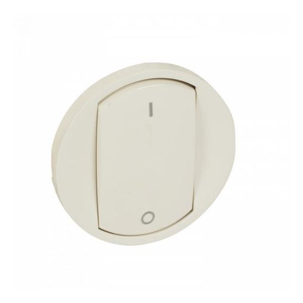 LEGRAND - ЛИЦЕВ ПАНЕЛ ЗА БОЙЛЕРЕН КЛЮЧ CELIANE 66218 КРЕМ