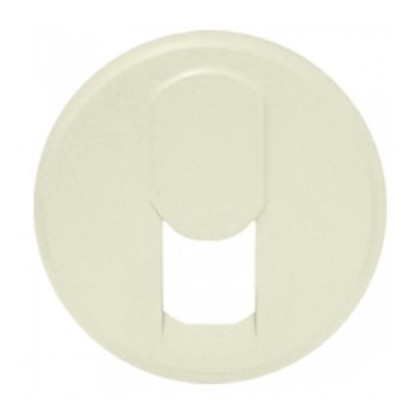 LEGRAND - ЛИЦЕВ ПАНЕЛ ЗА ТЕЛЕФОННА И КОМПЮТЪРНА РОЗЕТКА CELIANE 66230 КРЕМ