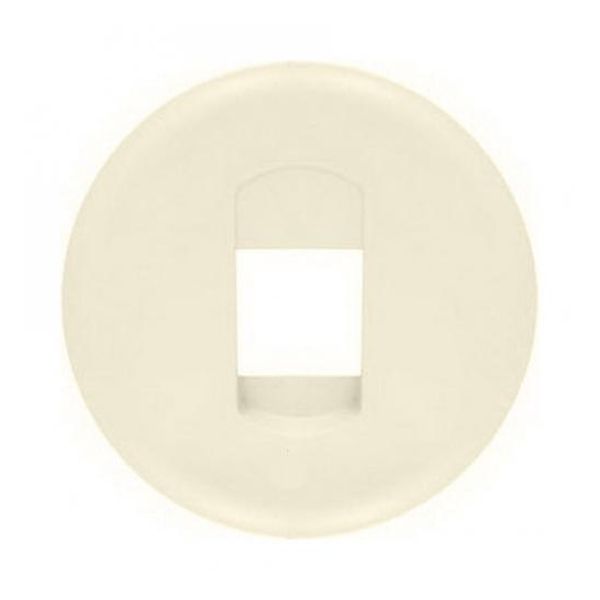 LEGRAND - ЛИЦЕВ ПАНЕЛ ЗА ЕДИНИЧНА РОЗЕТКА ЗА ТОНКОЛОНИ CELIANE 66240 КРЕМ