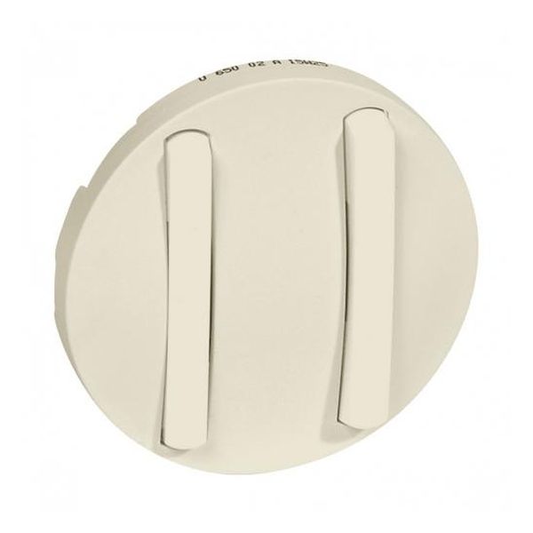 LEGRAND - ЛИЦЕВ ПАНЕЛ ЗА СЕРИЕН КЛЮЧ CELIANE 66299 КРЕМ