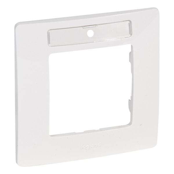 LEGRAND - ЕДИНИЧНА РАМКА С ЕТИКЕТ NILOE 665006 БЯЛ