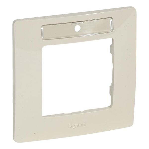 LEGRAND - ЕДИНИЧНА РАМКА С ЕТИКЕТ NILOE 665016 КРЕМ