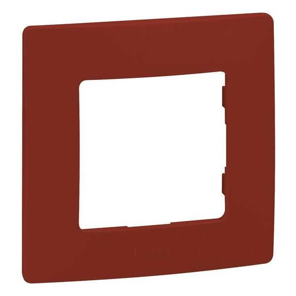 LEGRAND - ЕДИНИЧНА РАМКА NILOE 665021 ЧЕРВЕН