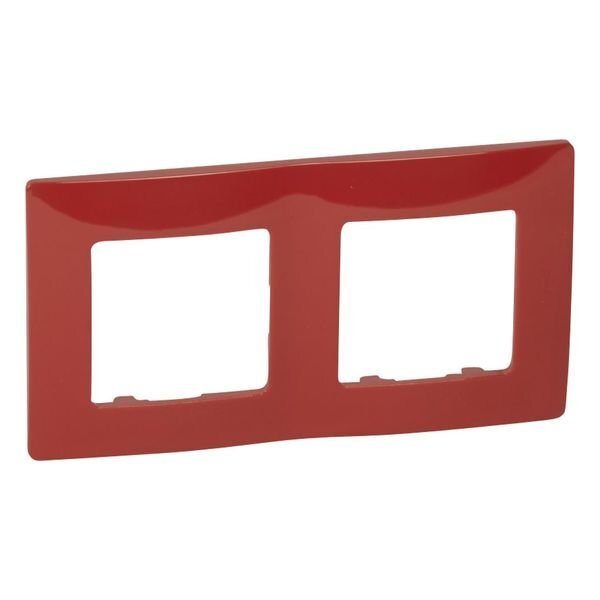 LEGRAND - ДВОЙНА РАМКА NILOE 665022 ЧЕРВЕН