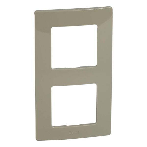 LEGRAND - ДВОЙНА РАМКА NILOE 665032 КАФЕ