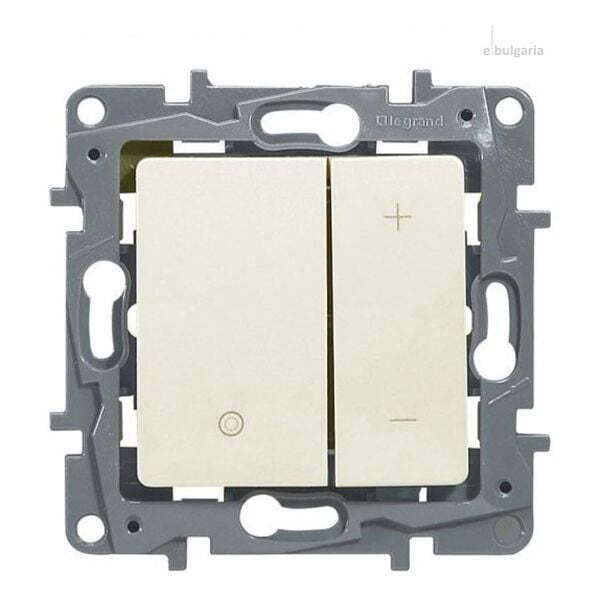 LEGRAND - 665214 ДИМЕР УНИВЕРСАЛЕН КРЕМ 400W ЗА ВСИЧКИ ТОВАРИ + LED