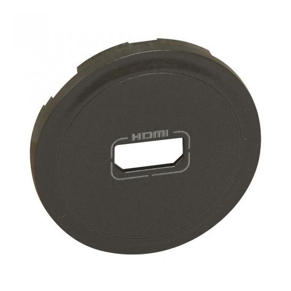 LEGRAND - ЛИЦЕВ ПАНЕЛ ЗА HDMI CELIANE 67816 ГРАФИТ
