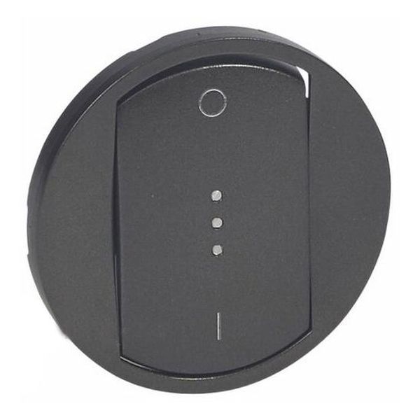 LEGRAND - ЛИЦЕВ ПАНЕЛ ЗА БОЙЛЕРЕН КЛЮЧ С ИНДИКАЦИЯ CELIANE 67923 ГРАФИТ