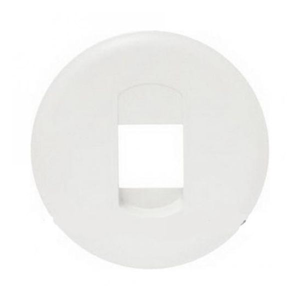 LEGRAND - ЛИЦЕВ ПАНЕЛ ЗА ЕДИНИЧНА РОЗЕТКА ЗА ТОНКОЛОНИ CELIANE 68211 БЯЛ