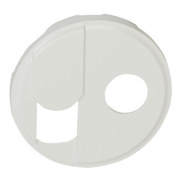 LEGRAND - ЛИЦЕВ ПАНЕЛ ЗА КОМПЮТЪРНА РОЗЕТКА И TV РОЗЕТКА CELIANE 68239 БЯЛ