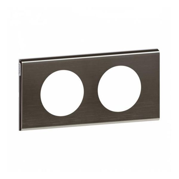 LEGRAND - ДВОЙНА РАМКА CELIANE 69032 ТЪМЕН НИКЕЛ