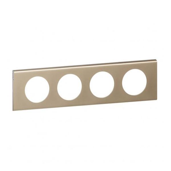 LEGRAND - ЧЕТВОРНА РАМКА CELIANE 69114 СВЕТЪЛ НИКЕЛ