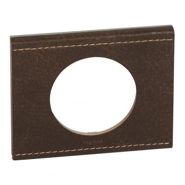 LEGRAND - ЕДИНИЧНА РАМКА CELIANE 69401 ТЪМНА КОЖА