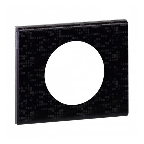 LEGRAND - ЕДИНИЧНА РАМКА CELIANE 69451 ЧЕРНА МОЗАЙКА КОЖА