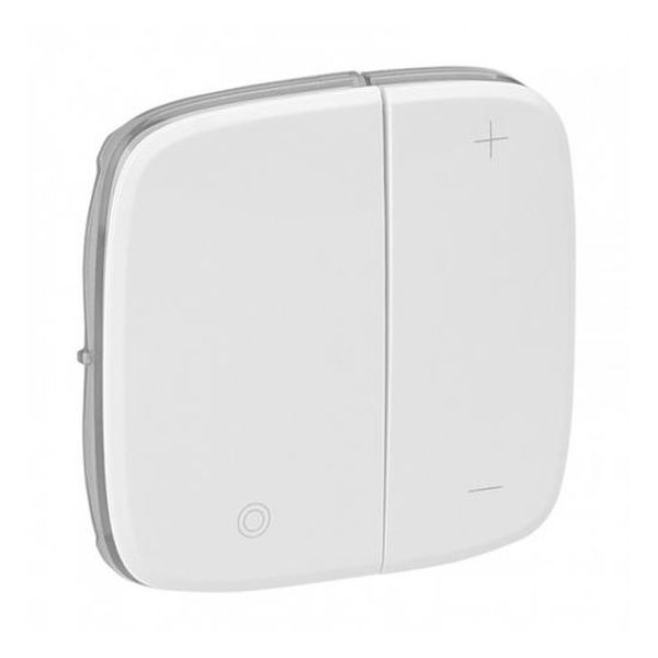LEGRAND - 752085 ЛИЦЕВ ПАНЕЛ ЗА БУТОНЕН ДИМЕР VALENA ALLURE БЯЛ