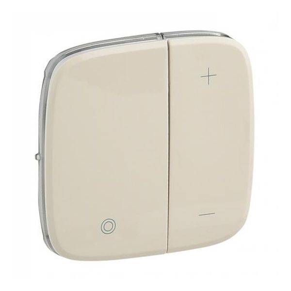 LEGRAND - 752086 ЛИЦЕВ ПАНЕЛ ЗА БУТОНЕН ДИМЕР VALENA ALLURE КРЕМ