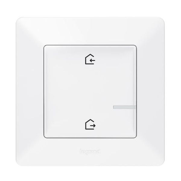 LEGRAND - СЦЕНАРИЕН КЛЮЧ БЕЗЖИЧЕН ИЗЛИЗАМ/ПРИБИРАМ СЕ NETATMO 752186 VALENA LIFE БЯЛО