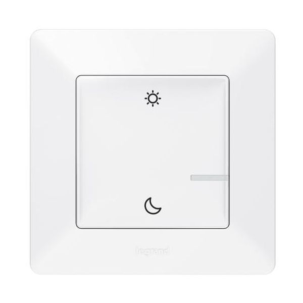 LEGRAND - СЦЕНАРИЕН КЛЮЧ БЕЗЖИЧЕН СЪБУЖДАНЕ/ЗАСПИВАНЕ NETATMO 752189 VALENA LIFE БЯЛО