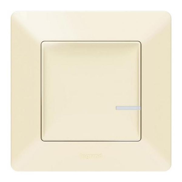 LEGRAND - СВЪРЗАН КЛЮЧ/ДИМЕР 300W С КОМПЕНСАТОР ЖИЧЕН NETATMO 752284 VALENA LIFE КРЕМ
