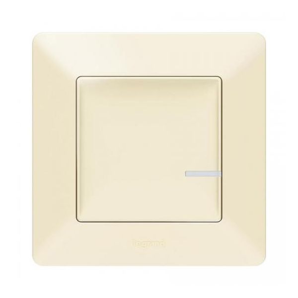 LEGRAND - СВЪРЗАН КЛЮЧ БЕЗЖИЧЕН NETATMO 752285 VALENA LIFE КРЕМ