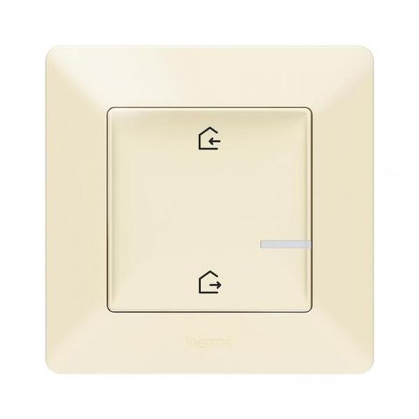 LEGRAND - СЦЕНАРИЕН КЛЮЧ БЕЗЖИЧЕН ИЗЛИЗАМ/ПРИБИРАМ СЕ NETATMO 752286 VALENA LIFE КРЕМ