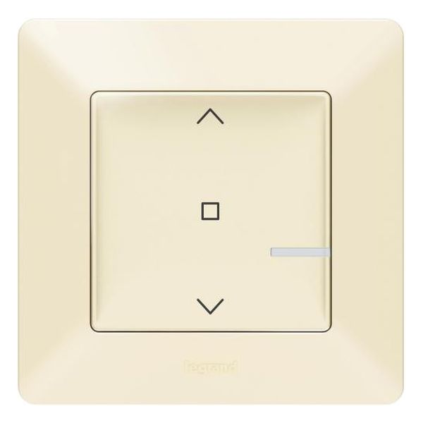 LEGRAND - СВЪРЗАН КЛЮЧ ЗА ЩОРИ БЕЗЖИЧЕН NETATMO 752291 VALENA LIFE КРЕМ