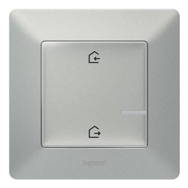 LEGRAND - СЦЕНАРИЕН КЛЮЧ БЕЗЖИЧЕН ИЗЛИЗАМ/ПРИБИРАМ СЕ NETATMO 752386 VALENA LIFE АЛУМИНИЙ