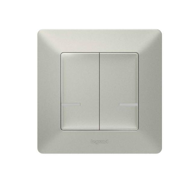 LEGRAND - СВЪРЗАН СЕРИЕН КЛЮЧ БЕЗЖИЧЕН NETATMO 752387 VALENA LIFE АЛУМИНИЙ