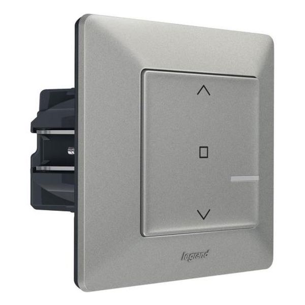 LEGRAND - СВЪРЗАН КЛЮЧ ЗА ЩОРИ ЖИЧЕН NETATMO 752390 VALENA LIFE АЛУМИНИЙ